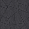Тротуарная плитка ОРИГАМИ - Стоунмикс Черный, комплект из 6 видов плит