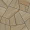 Тротуарная плитка ОРИГАМИ - Искусственный камень Степняк, комплект из 6 видов плит