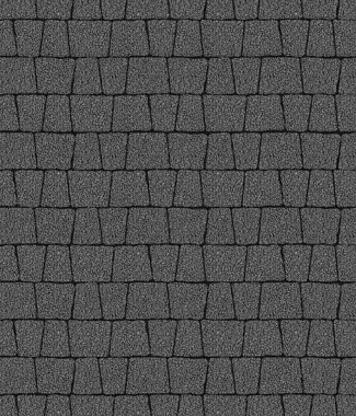 Тротуарная плитка АНТИК - Гранит Серый, комплект из 5 видов плит