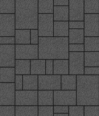 Тротуарная плитка МЮНХЕН - Гранит Серый, комплект из 4 видов плит